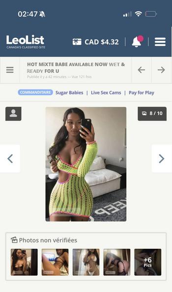 Ana, 20 Latino/Hispanic female escort, Quebec City