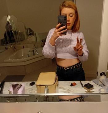 K., 27 Caucasian/White female escort, Quebec City